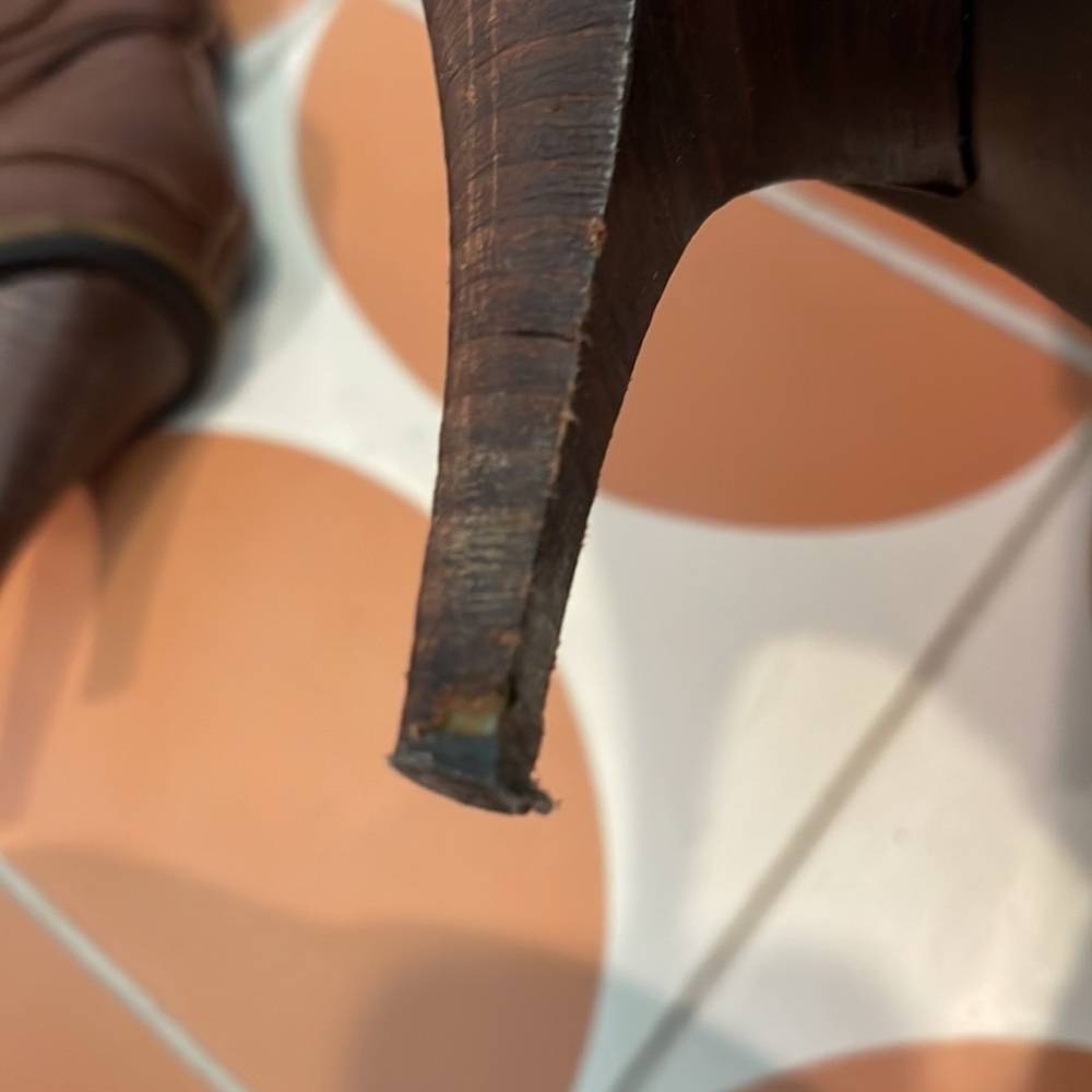 Ash Brown Leather Winona Lug Boot - Picture 7 of 9